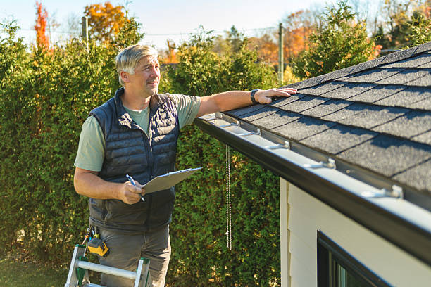 Professional Flat Roof Repair technician working in Jacksboro, TX